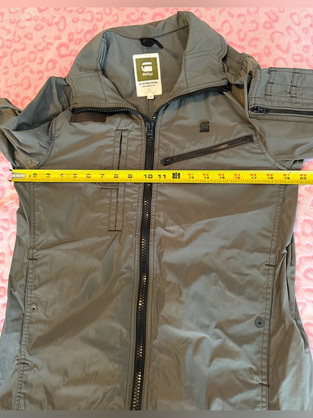 G-Star Timor Nylon Cargo Jacket Gray 
Men’s Size: M - Picture 5 of 7